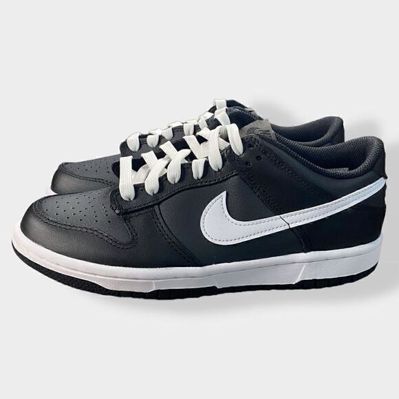 Nike Dunk Low "Reverse Panda" Black White size 6.5Y/Womens 8 DH9765-002 New - Picture 1 of 12